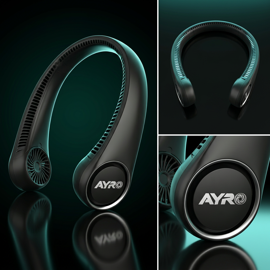 AYRO — Ventilador de cuello portátil